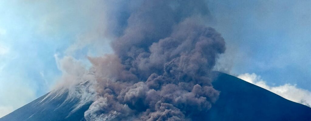 Etna. Pyroclastic Flows
